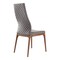 Armen Living Parker Mid-Century Dining Chair in Walnut Finish and Gray Fabric, PK2 LCPKSIGR - alternate 6